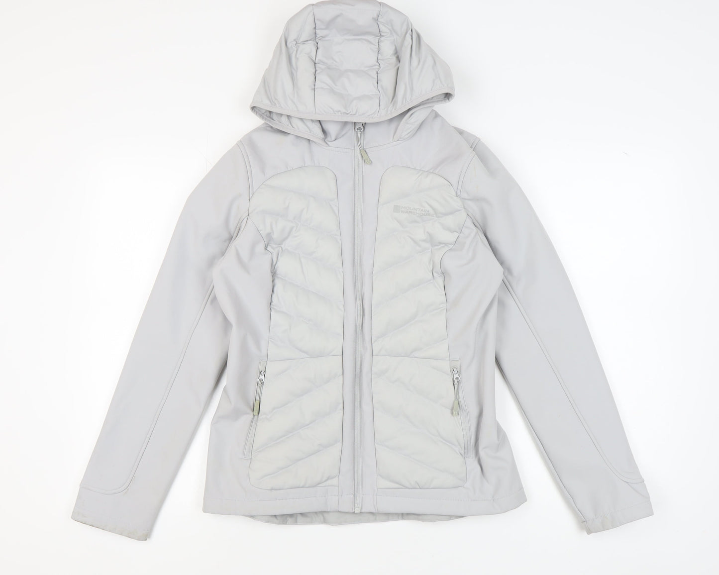 Mountain Warehouse Women's Grey Puffer Jacket Size 12