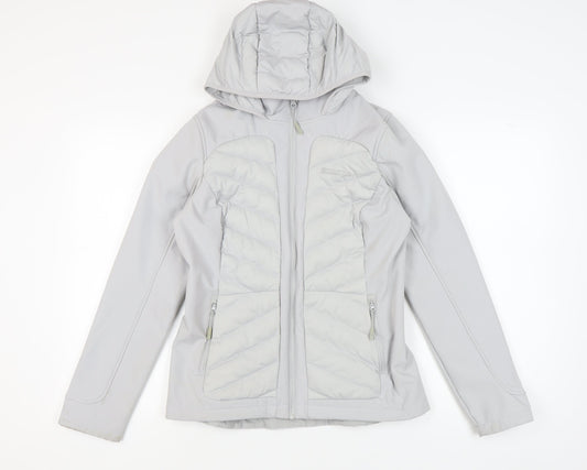 Mountain Warehouse Women's Grey Puffer Jacket Size 12