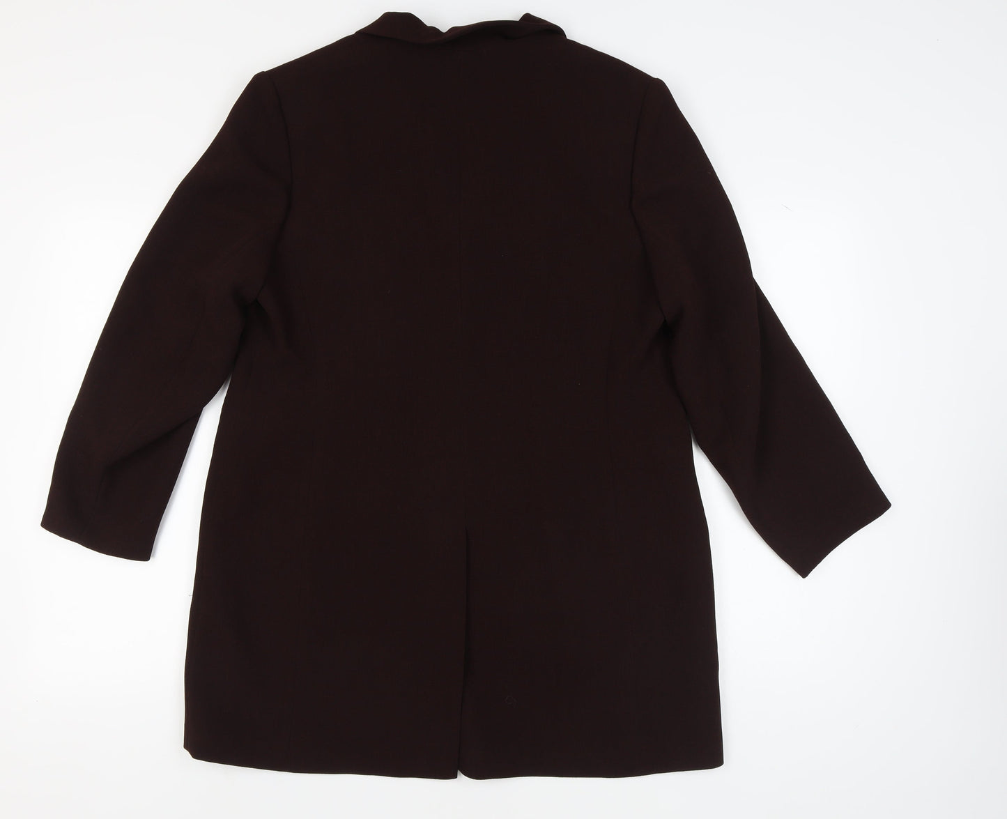 GOLD by Michael H Women's Blazer, Size 18, Burgundy