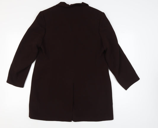 GOLD by Michael H Women's Blazer, Size 18, Burgundy