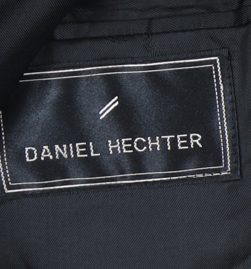Daniel Hechter Men's Black Wool Blazer 42R