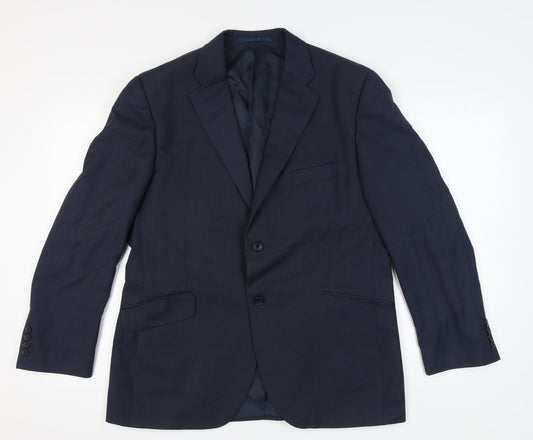 Howick Men's Blue Blazer 44R Regular Fit