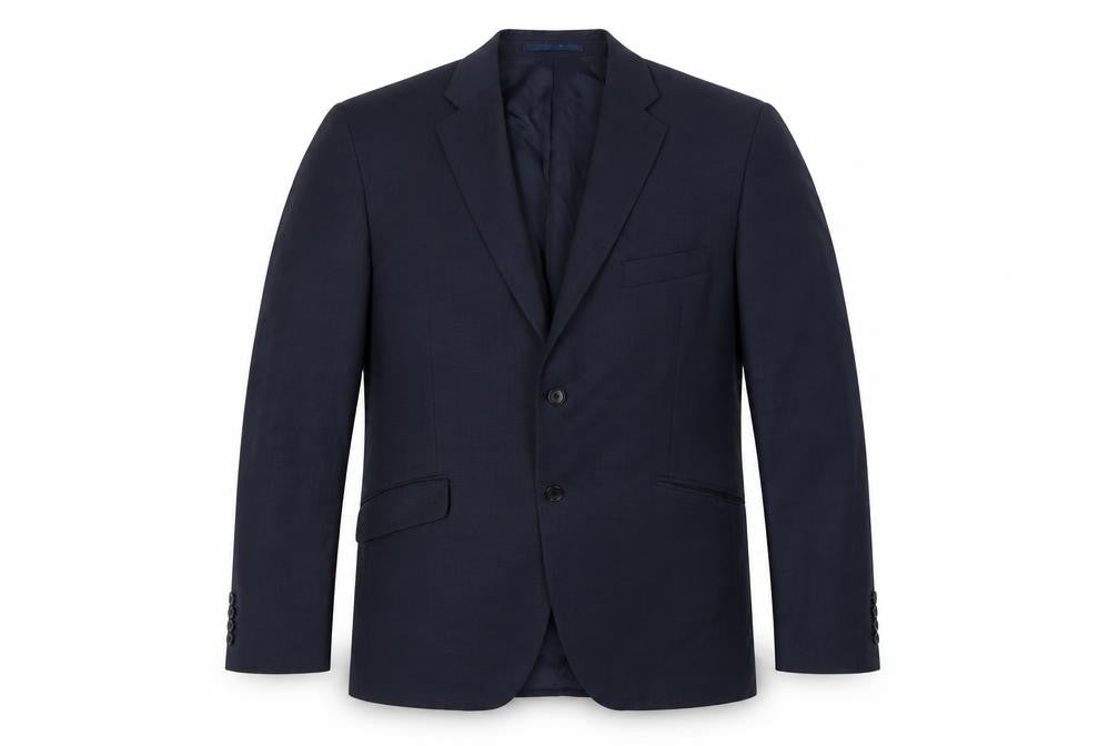 Mens 44 Chest Regular Howick Blue Two-Button Blazer
