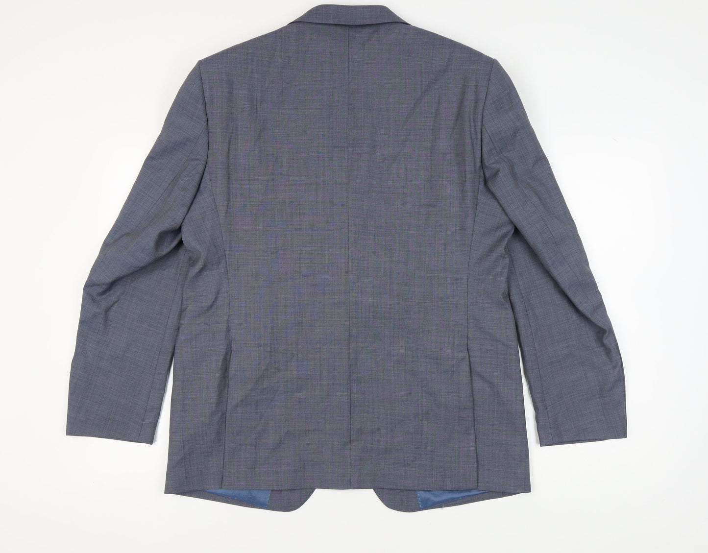 Marks and Spencer Men's Blue Wool Blazer Size 42R