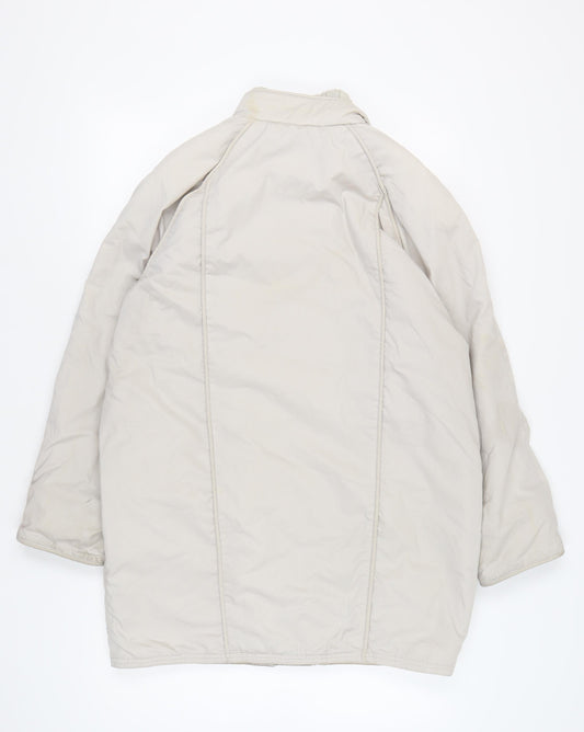 Rossetti Women's Beige Long Parka Jacket, Size 14