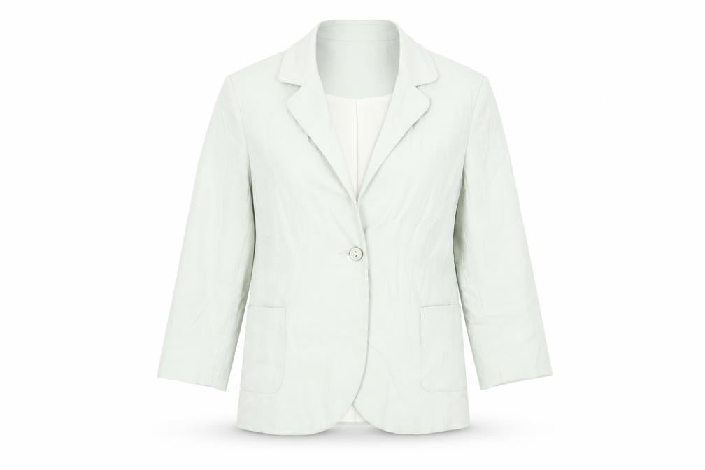 Topshop Women’s Green Blazer, Size 10, Casual, Lined