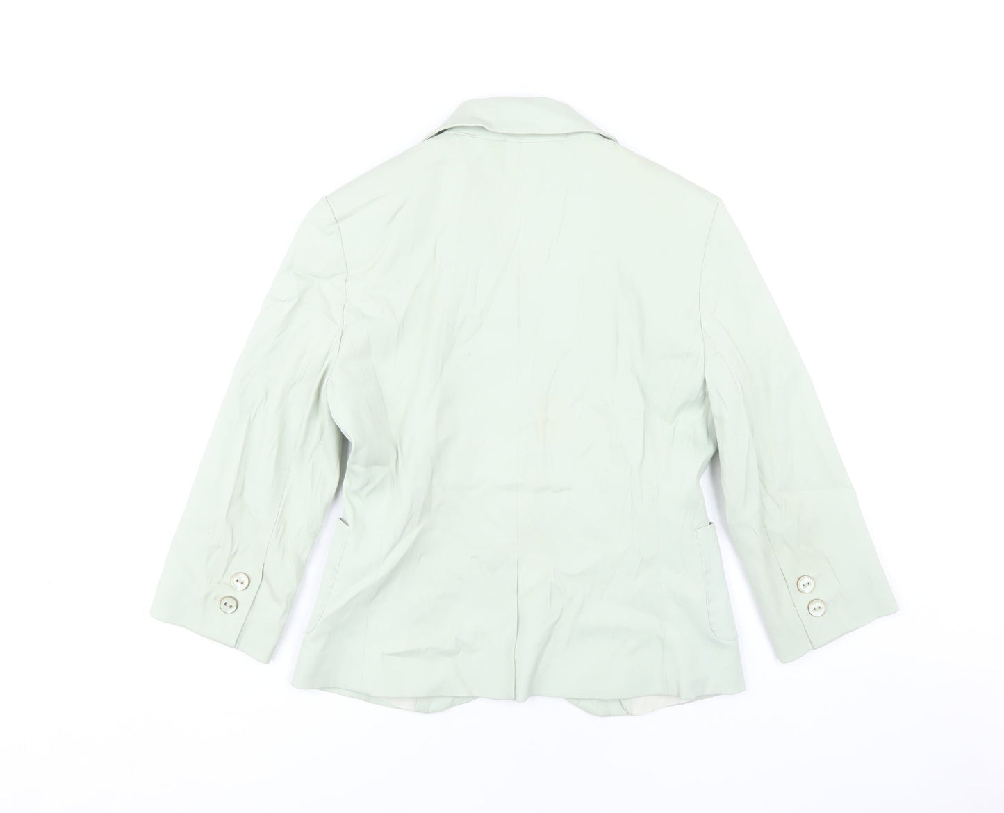 Topshop Women’s Green Blazer, Size 10, Casual, Lined