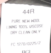 Pierre Cardin Men's Grey Wool Blazer, 44R, Formal Jacket