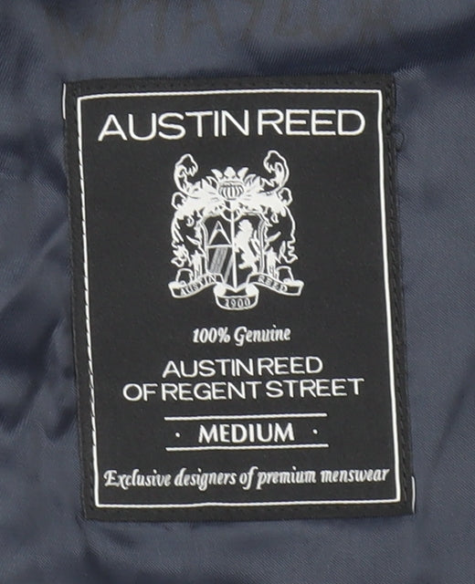Austin Reed Men's Grey Check Blazer, Medium, Elegant Style