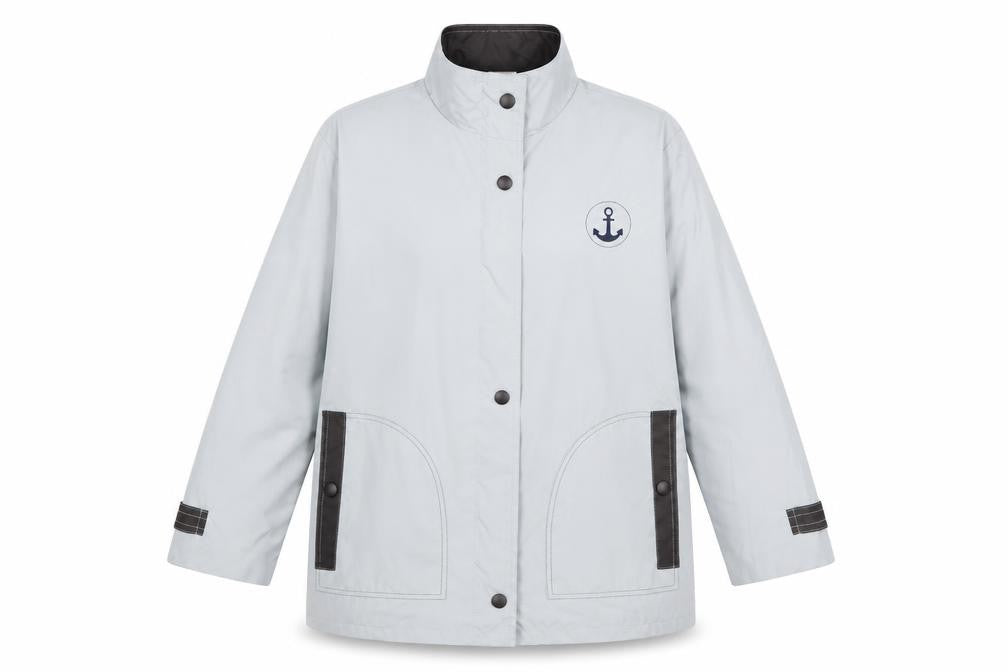 Anne de Lancay Women's Blue Nautical Jacket M