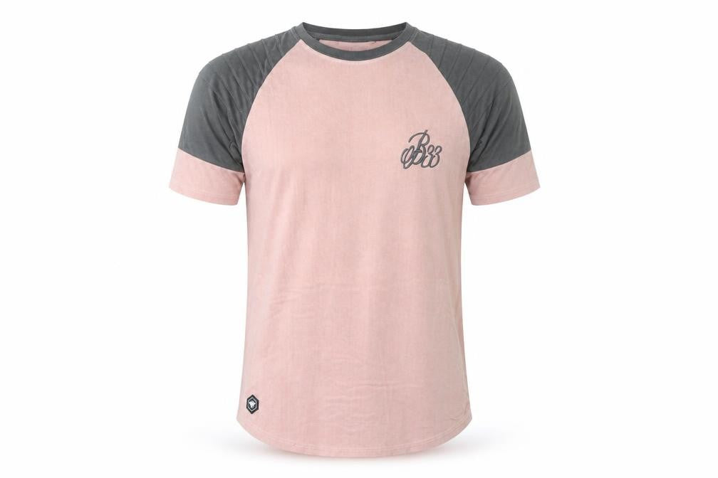 Bee Inspired Men's Pink Short Sleeve T-Shirt - Size S