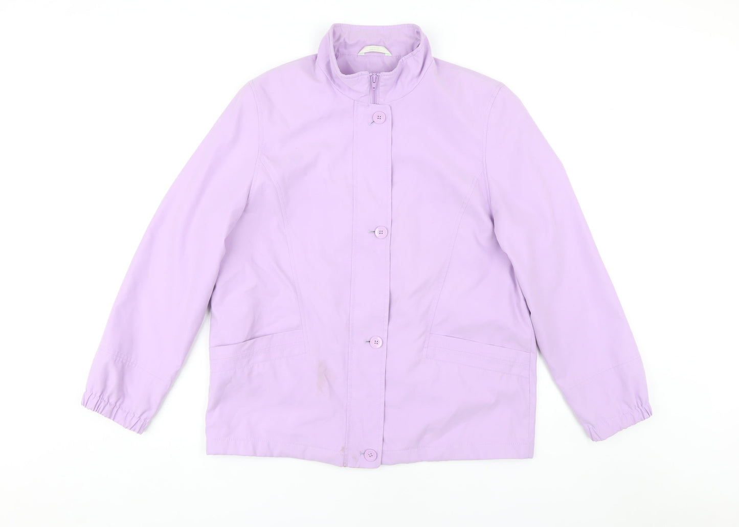 Marks and Spencer Women's Purple Jacket Size 12, Casual Style