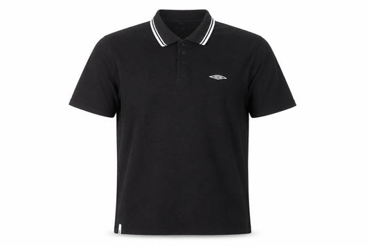 Umbro Men's Black XL Polo Shirt with Logo