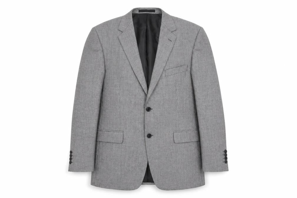 Marks and Spencer Grey Men's Blazer, Size 42R Classic Tweed