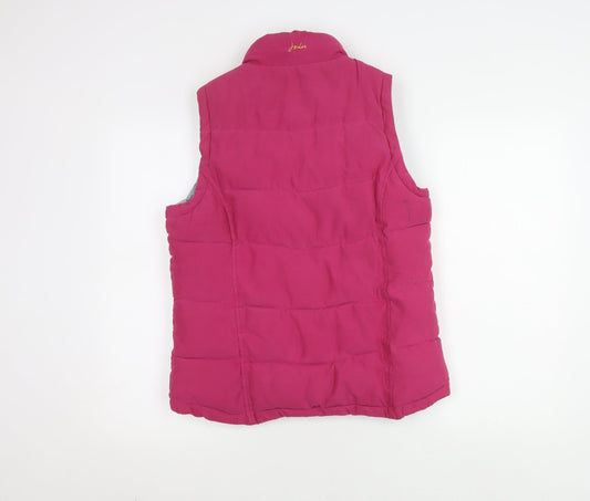 Joules Women's Pink Waistcoat Size 12