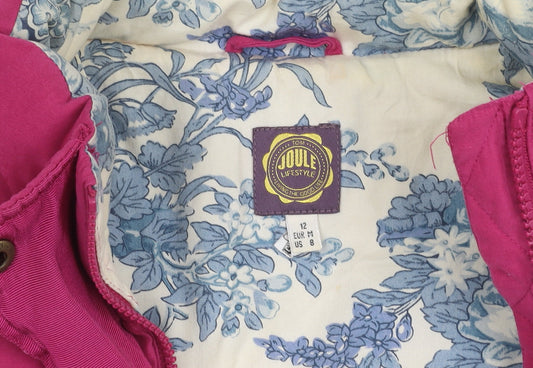 Joules Women's Pink Waistcoat Size 12