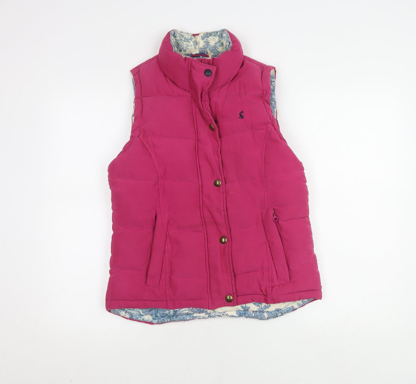 Joules Women's Pink Waistcoat Size 12
