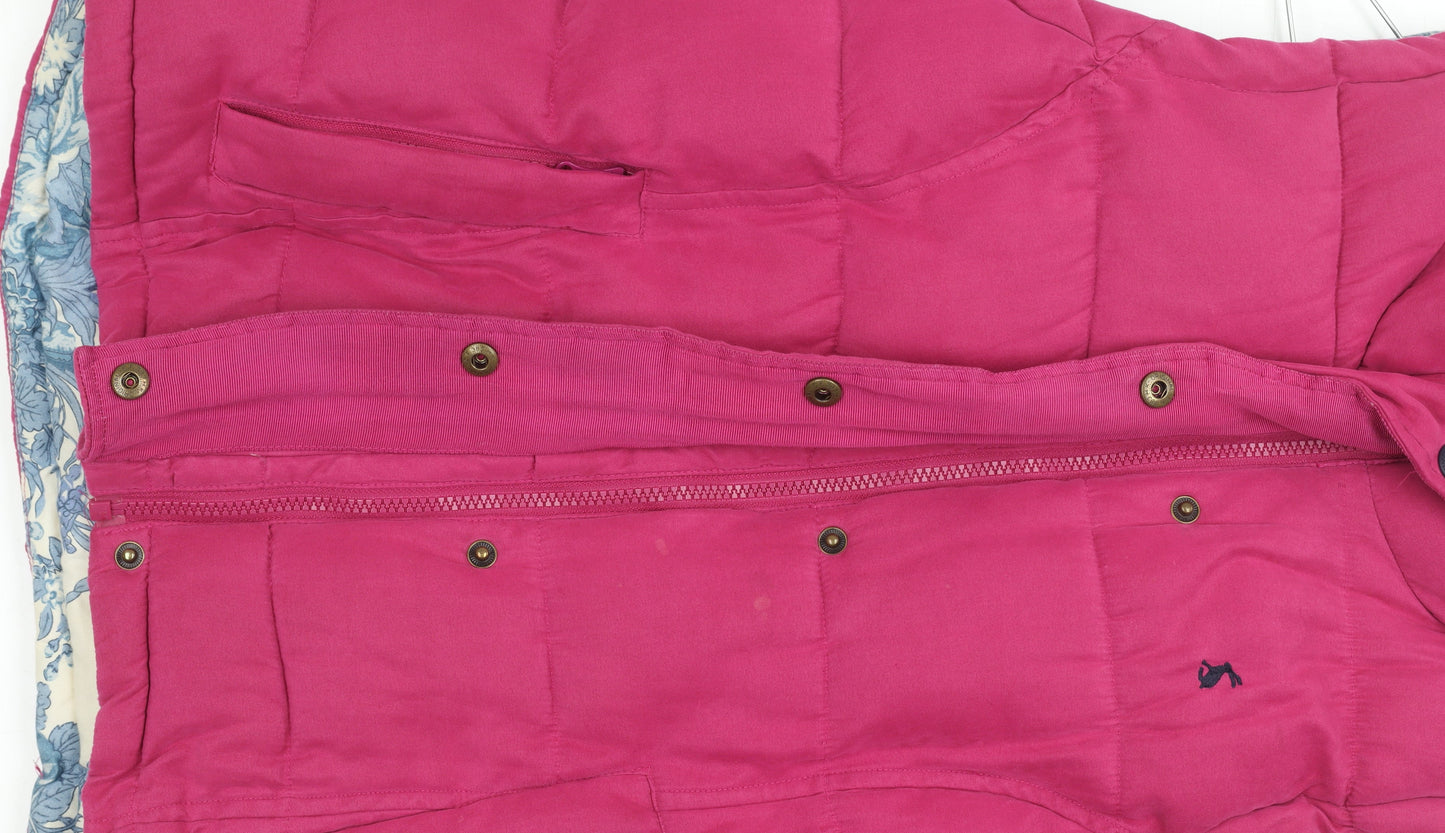 Joules Women's Pink Waistcoat Size 12