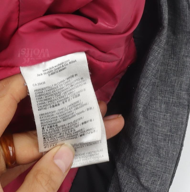 Jack Wolfskin Women's Grey Parka Jacket Size 6
