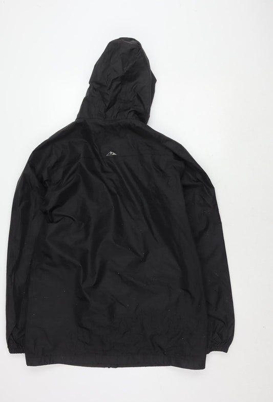 Snowdonia Men's Black Windbreaker Jacket M