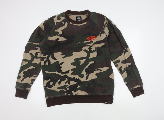 Dickies Men's Camouflage Sweatshirt Large Pullover
