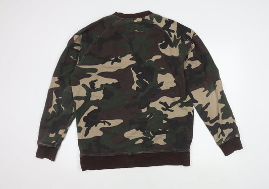 Dickies Men's Camouflage Sweatshirt Large Pullover