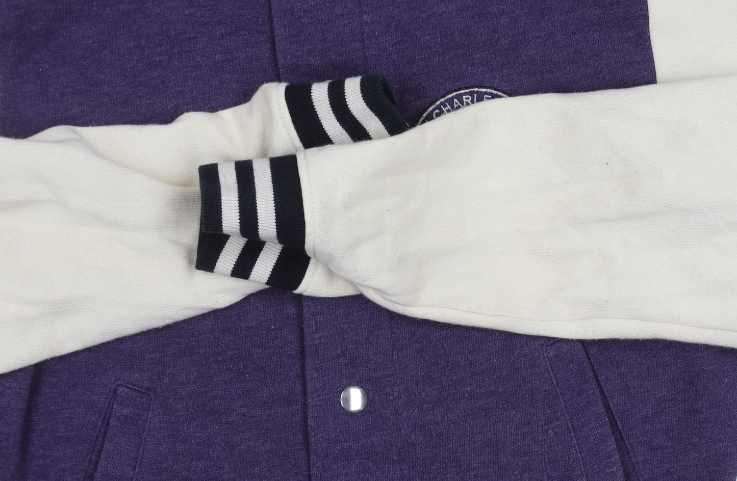 Topman Men's Purple Varsity Jacket XS Casual Style