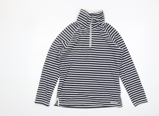 Craghoppers Women's Blue Striped Pullover Sweatshirt Size 12