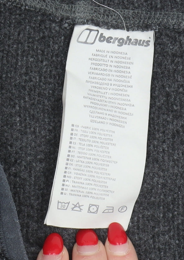 Berghaus Unisex Grey Fleece Pullover Sweatshirt S