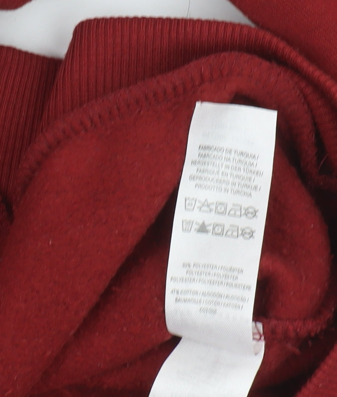 Harry Potter Women's Red Pullover Sweatshirt Size 8
