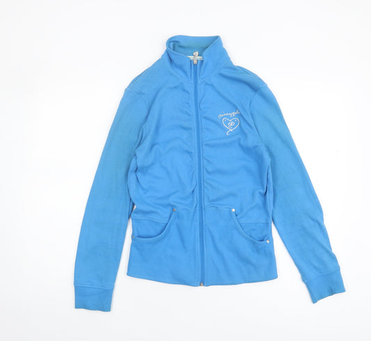 Pineapple Women's Blue Basic Jacket, Size 12, Casual Style