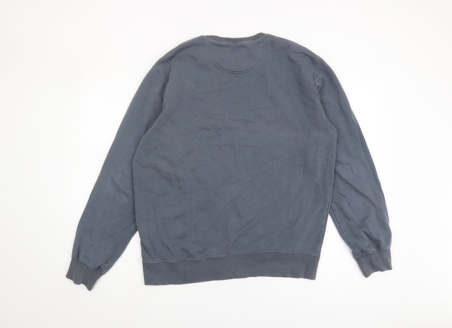 Champion Men's Blue Pullover Sweatshirt - Size L