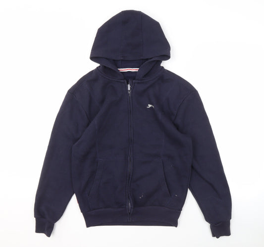 Slazenger Boys Blue Full Zip Hoodie 11-12 Years