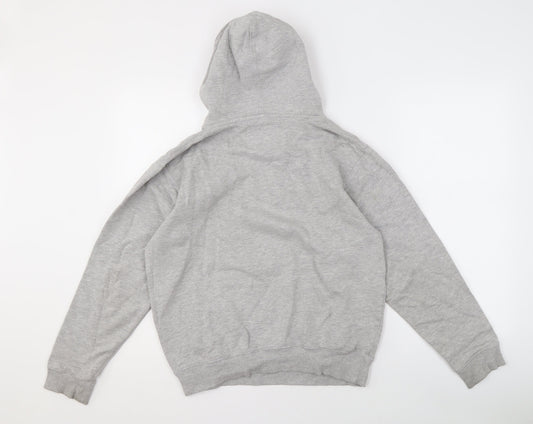 Hard Rock Cafe Men's Grey Medium Pullover Hoodie