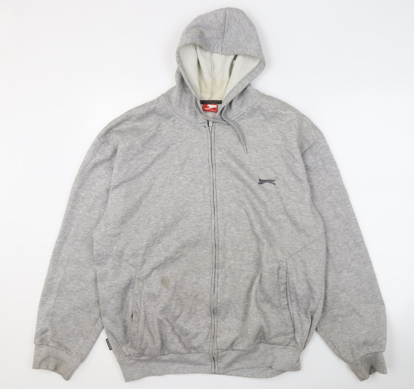 Slazenger Grey XL Men's Full Zip Hoodie