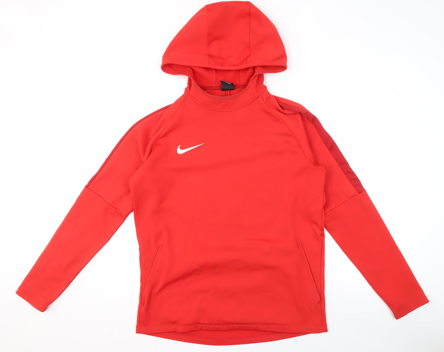 Nike Men's Red Pullover Hoodie M - Gym & Training Wear