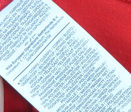 Nike Men's Red Pullover Hoodie M - Gym & Training Wear