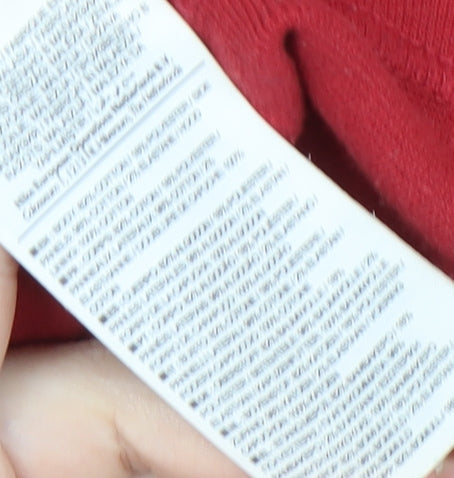 Nike Unisex Red XS Pullover Hoodie with Logo