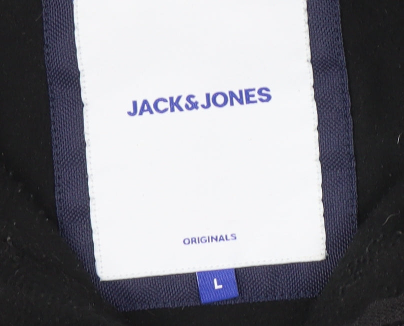 Jack & Jones Men's Black Pullover Sweatshirt - Size L