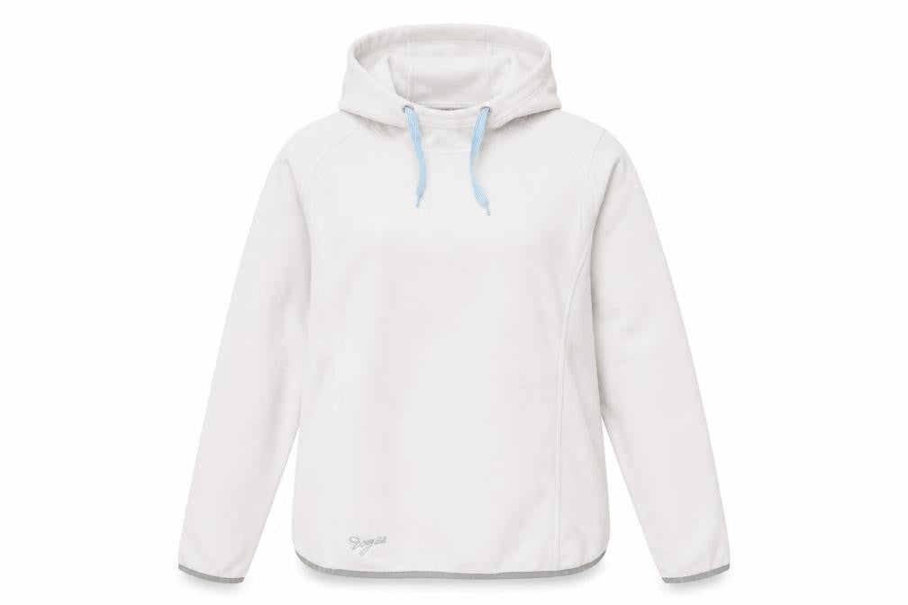 Womens UK 12 Regular TOG24 White Pullover Hoodie