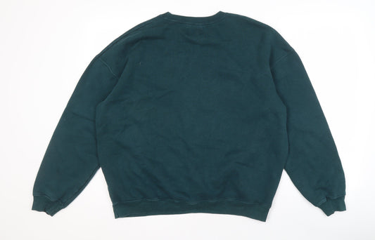 Pacific Republic Green Graphic Sweatshirt Unisex S