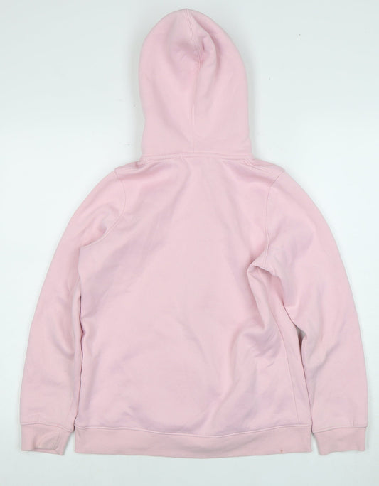 Slazenger Women's Pink Full Zip Hoodie, Size 10, Casual