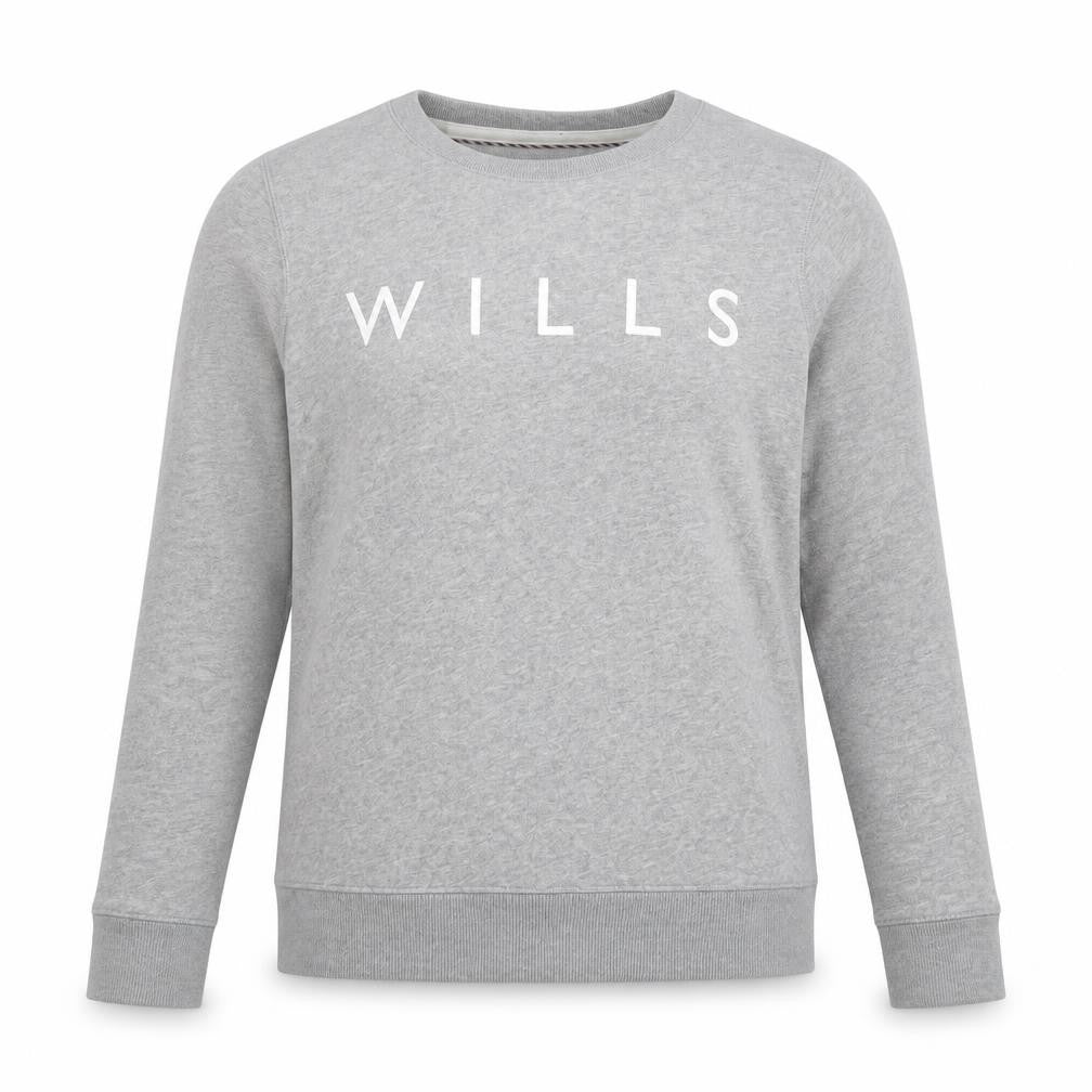 Womens UK 8 Regular Jack Wills Grey Pullover Sweatshirt
