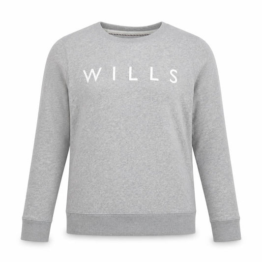 Womens UK 8 Regular Jack Wills Grey Pullover Sweatshirt