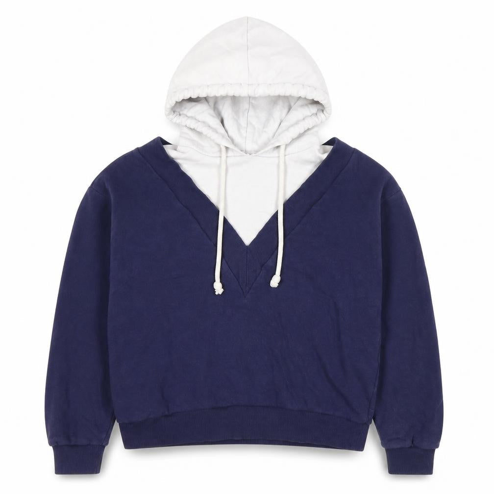 Womens UK S Regular Levi's Blue Pullover Hoodie