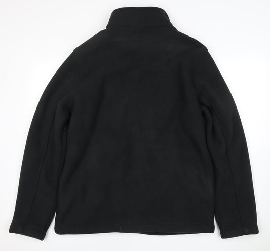 Regatta Men's Black Fleece Jacket Size L Casual