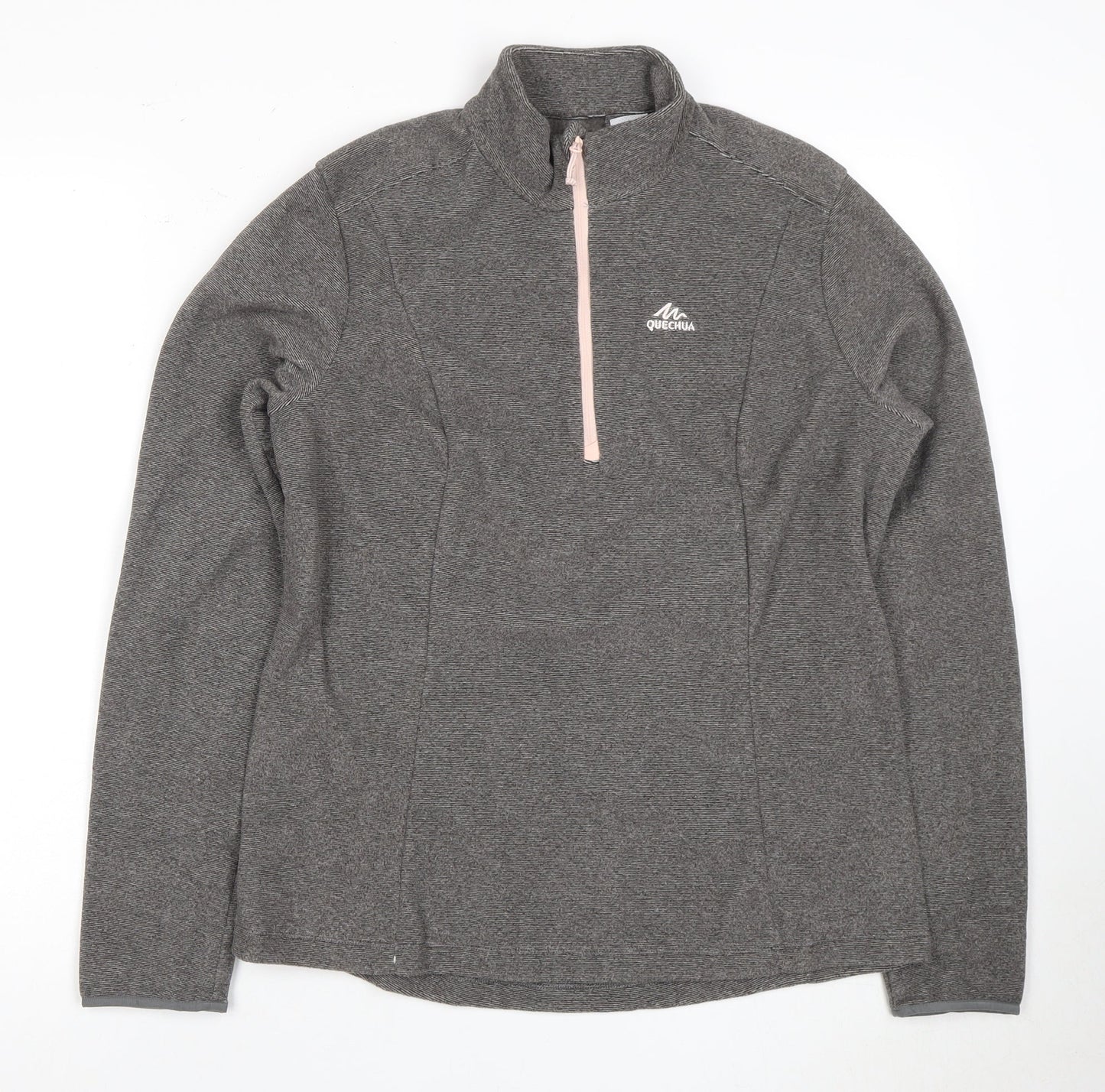 Quechua Women's Grey Pullover Sweatshirt Size 12