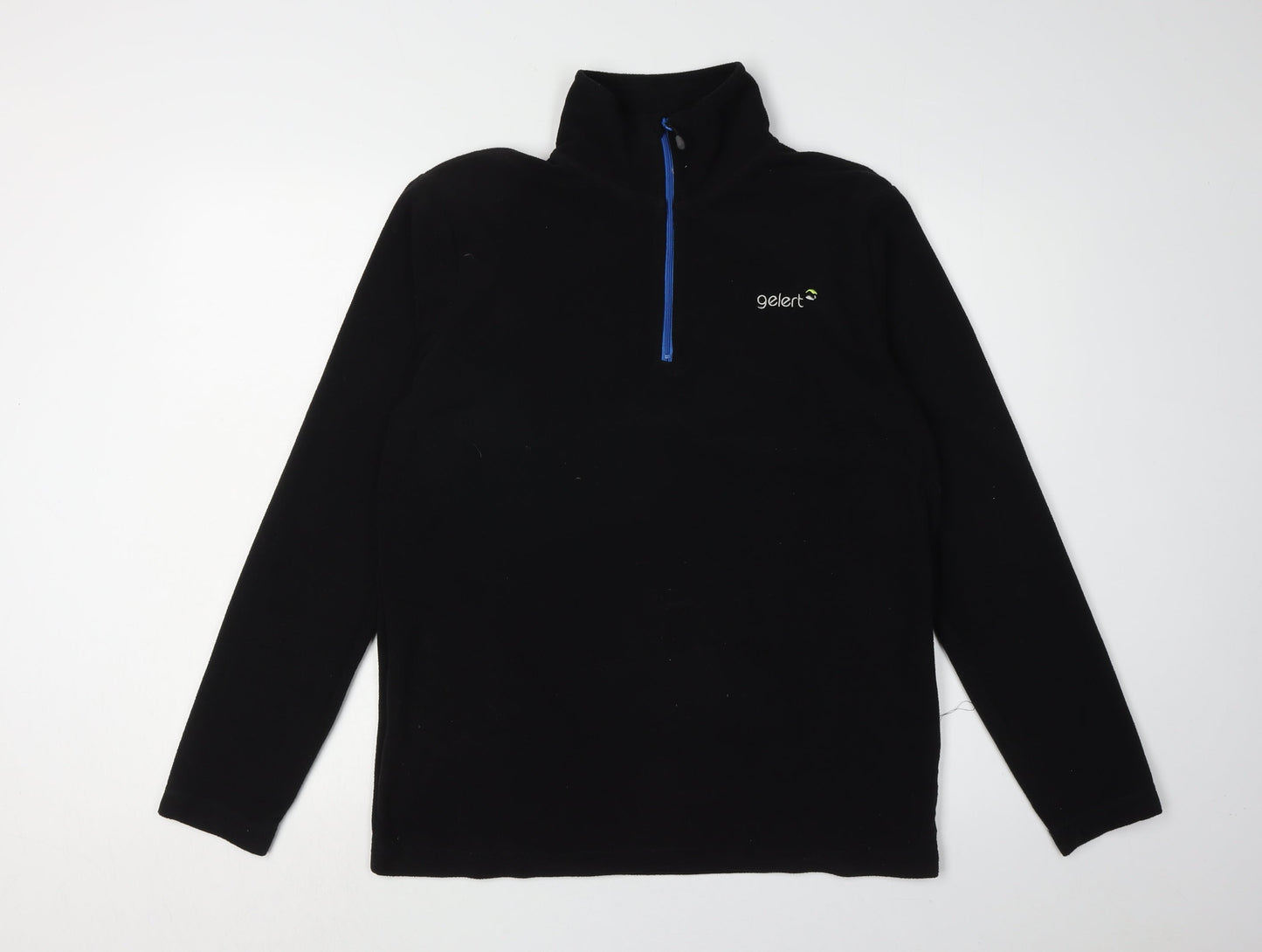 Gelert Men's Black 1/4 Zip Fleece Sweatshirt Size L