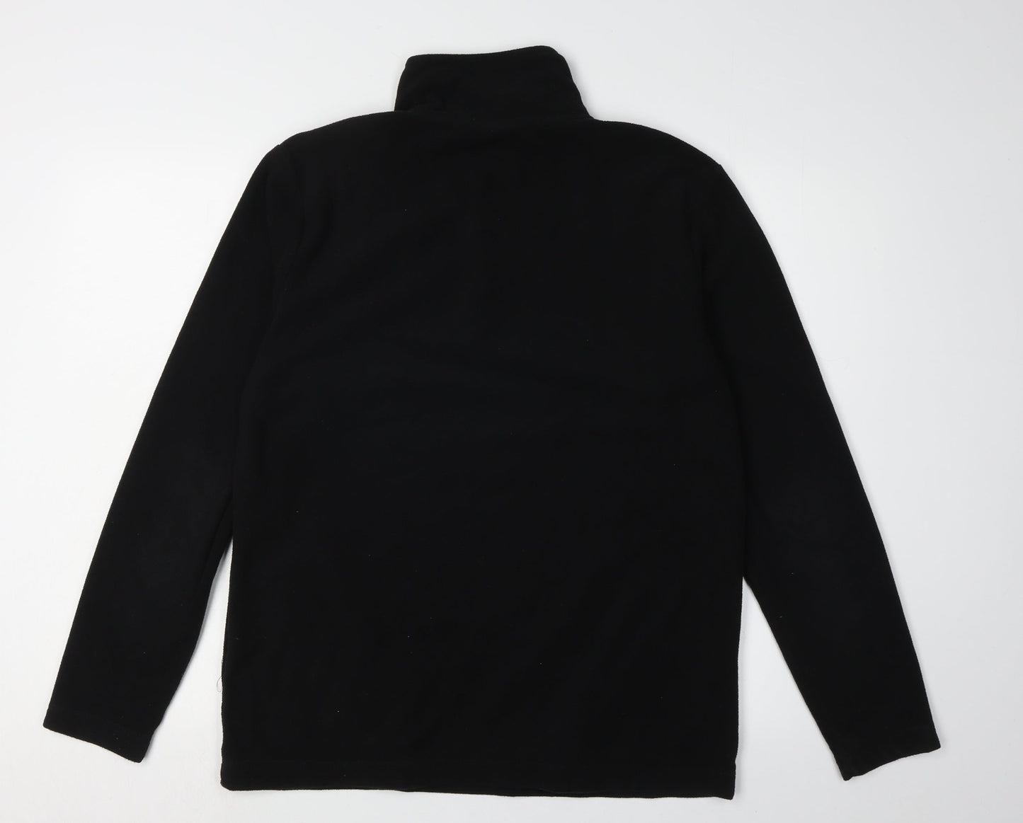 Gelert Men's Black 1/4 Zip Fleece Sweatshirt Size L