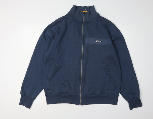 Ellesse Men's Blue Full Zip Sweatshirt, Size L